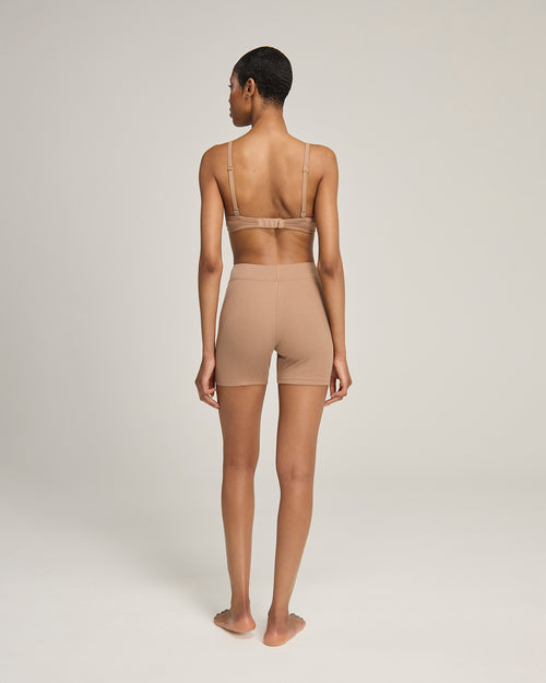 The Organic Cotton Boyfriend Boxer - Mocha