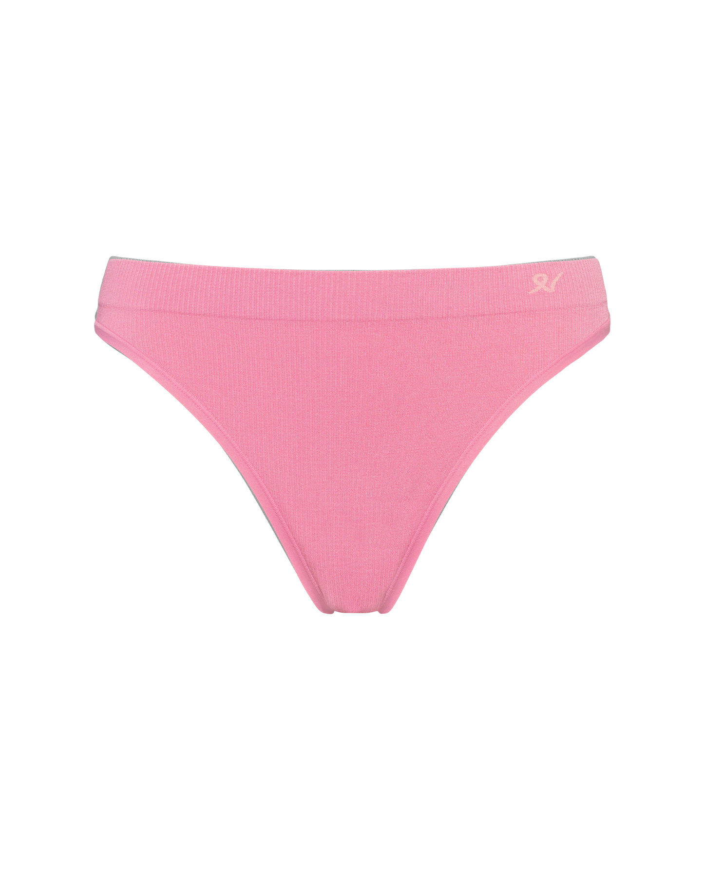 The TENCEL™ High Leg Brief 3 Pack - White/Pink/Grey