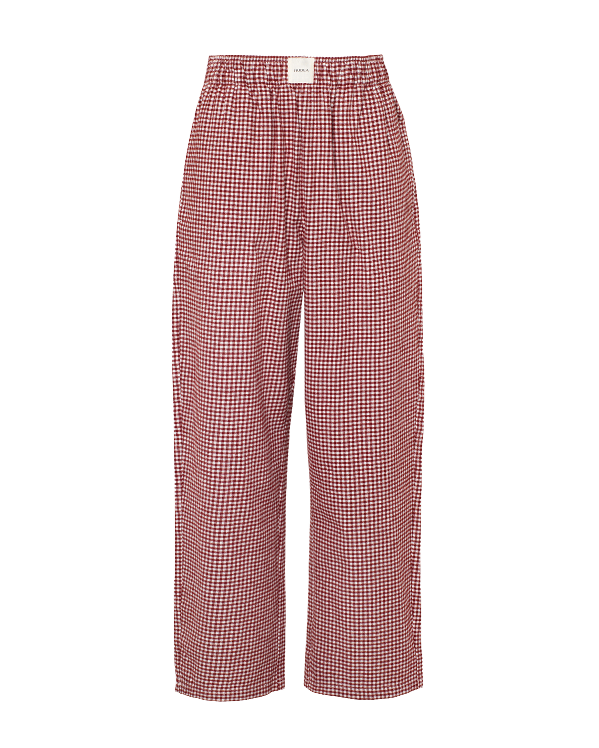 The Classic Flannel PJ Set - Mulberry Gingham