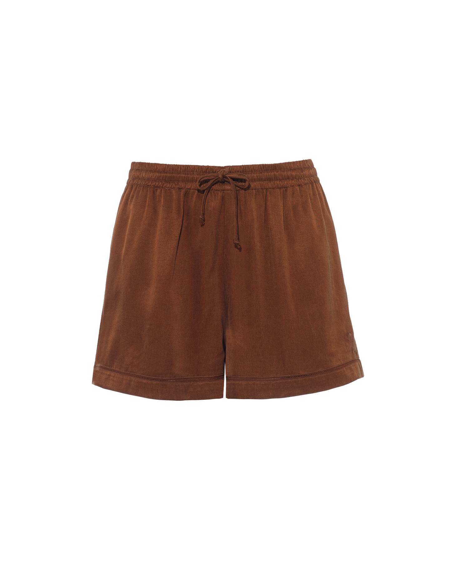 Eco-Luxe Drawstring Boxer - Cocoa