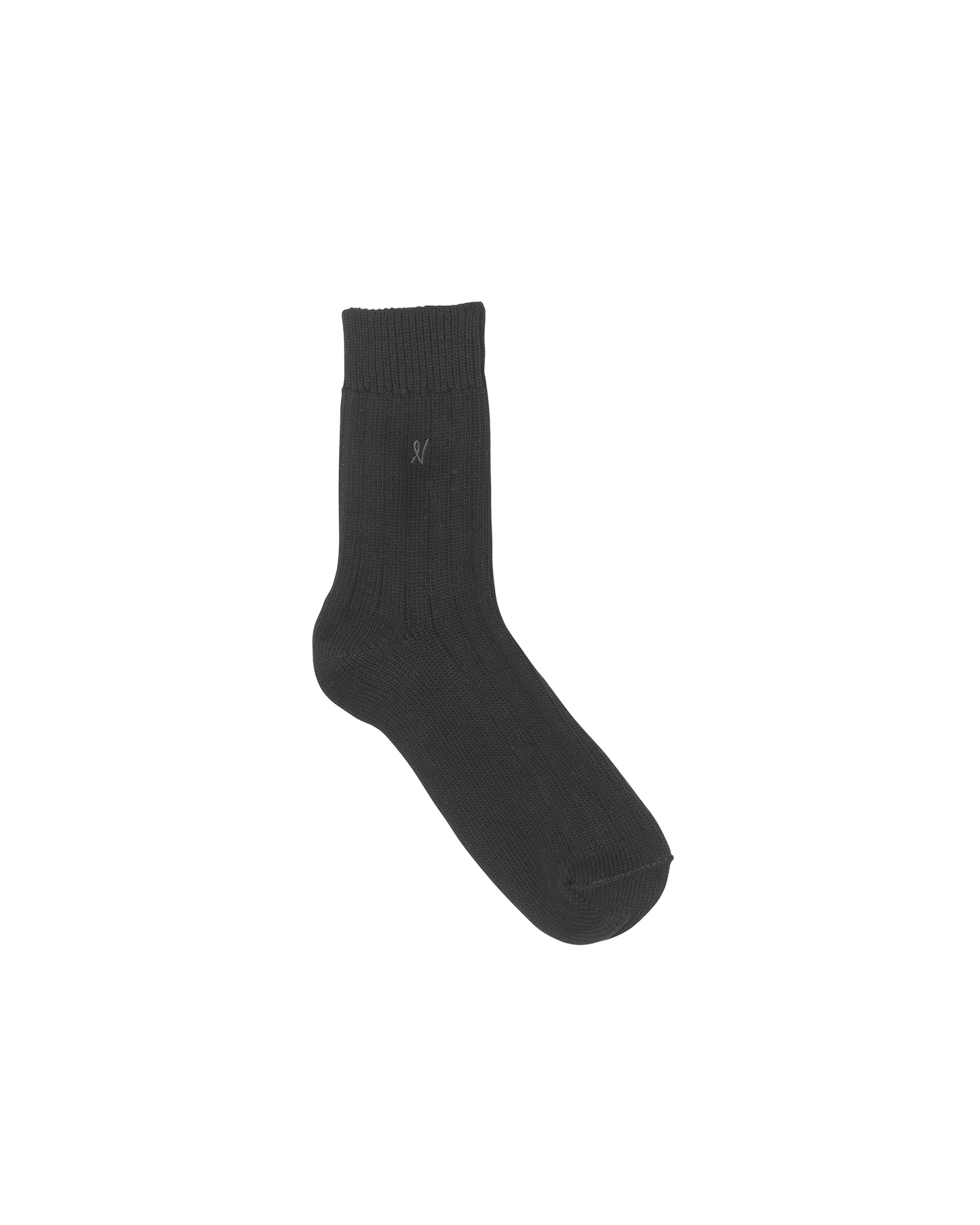 The Organic Cotton Socks - Black