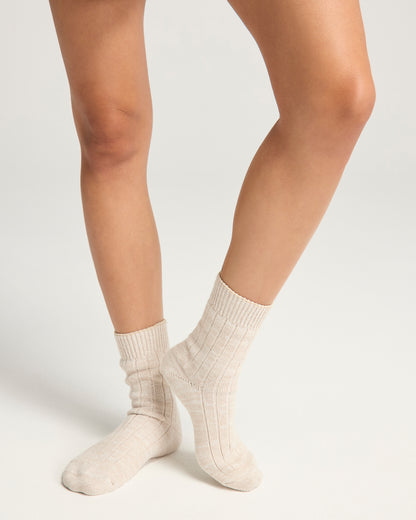 The Organic Cotton Socks - Oatmeal