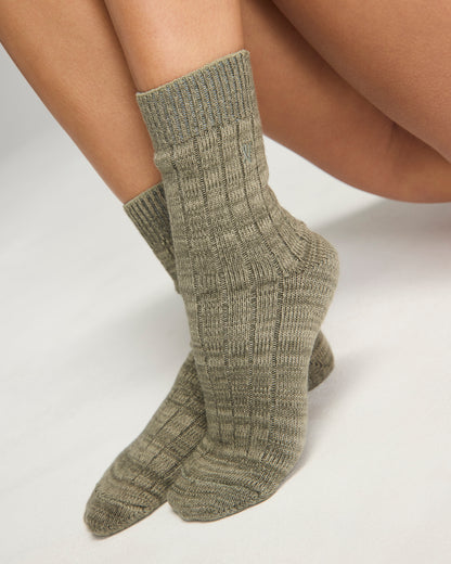 The Organic Cotton Socks - Sage Green