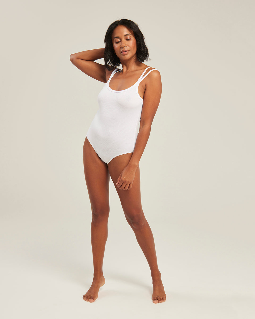 The Organic Cotton Classic Bodysuit - Cotton White