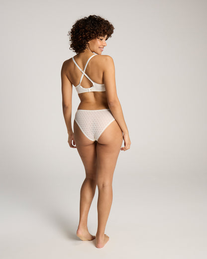 Honeycomb High Leg Brief - Lily