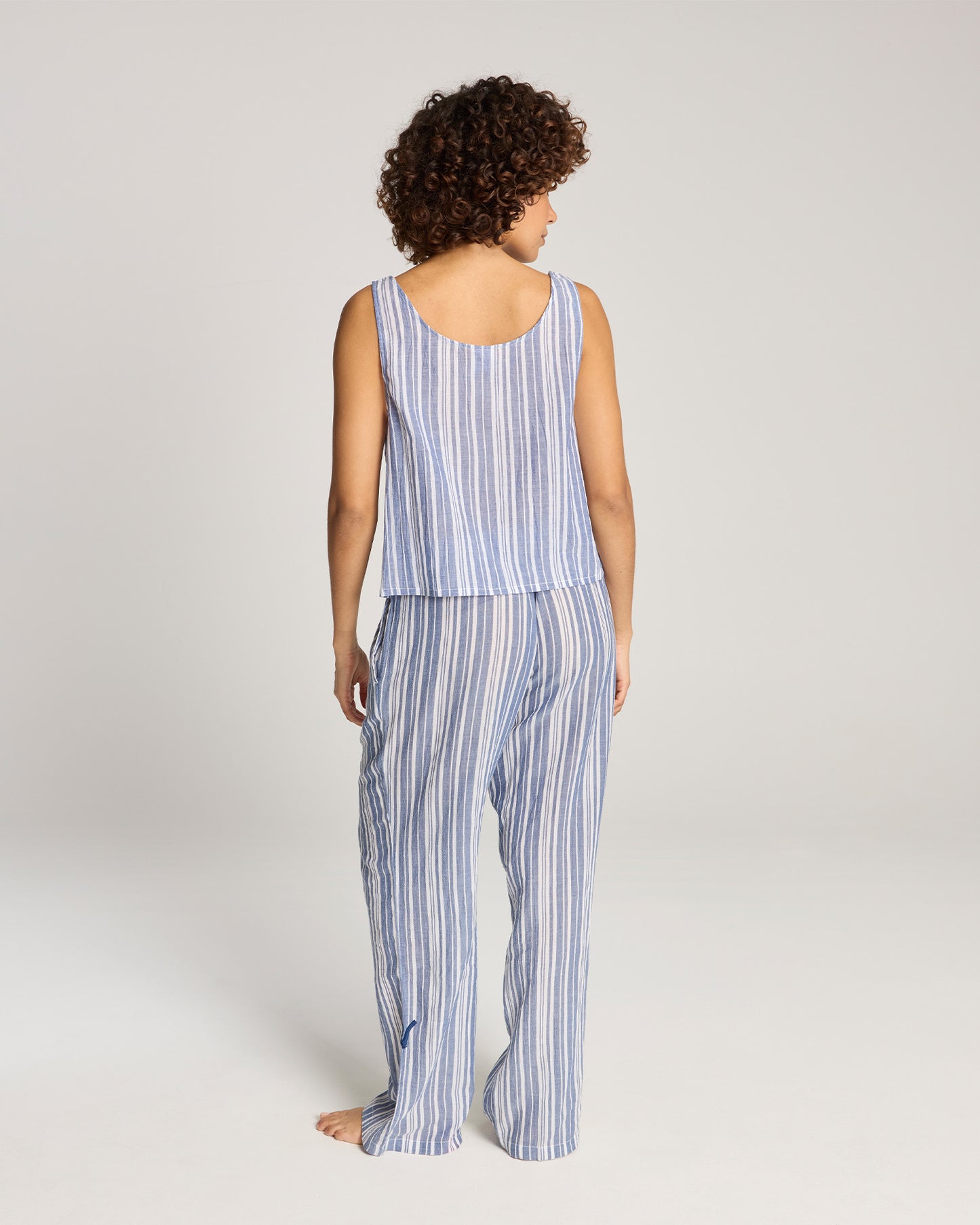 The Tank - French Navy Stripe