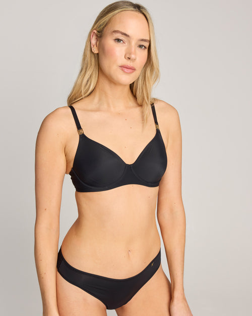 The Stretch Boss Full Cover Bra - Black