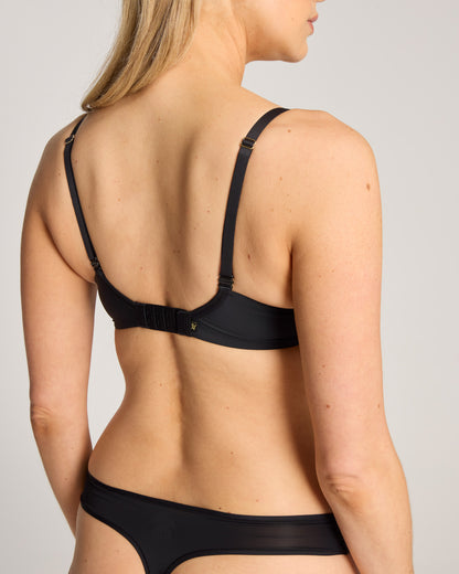 The Stretch Boss Full Cover Bra - Black
