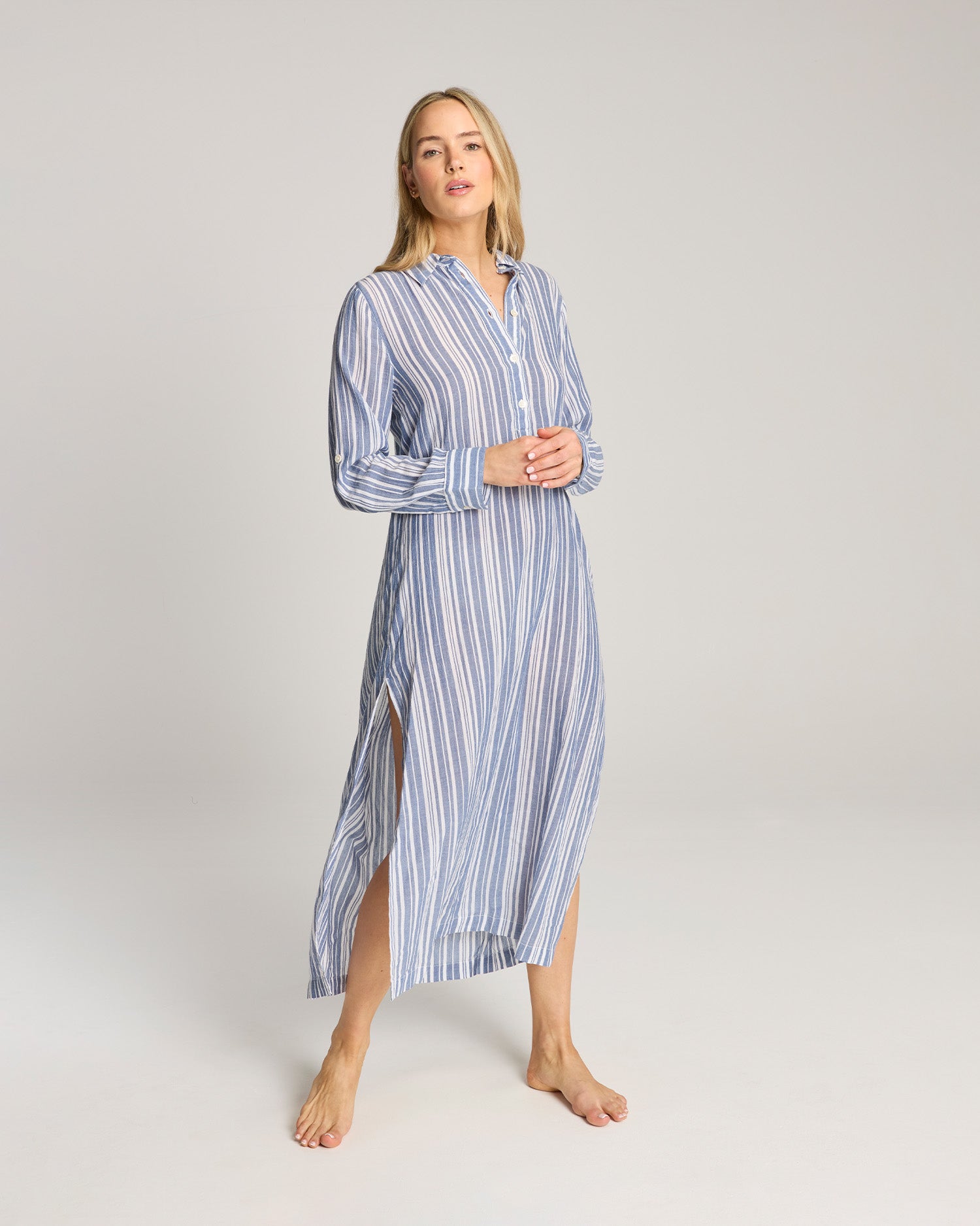 Maxi Shirt French Stripe