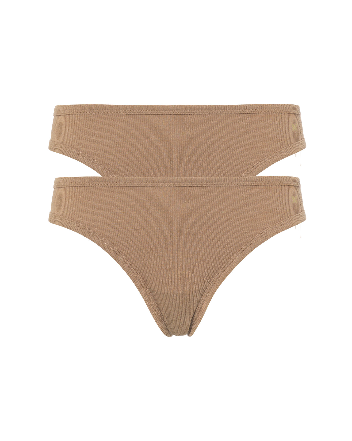 Cotton Mini Brief | Black Mid Low Coverage Brief | Nudea Underwear
