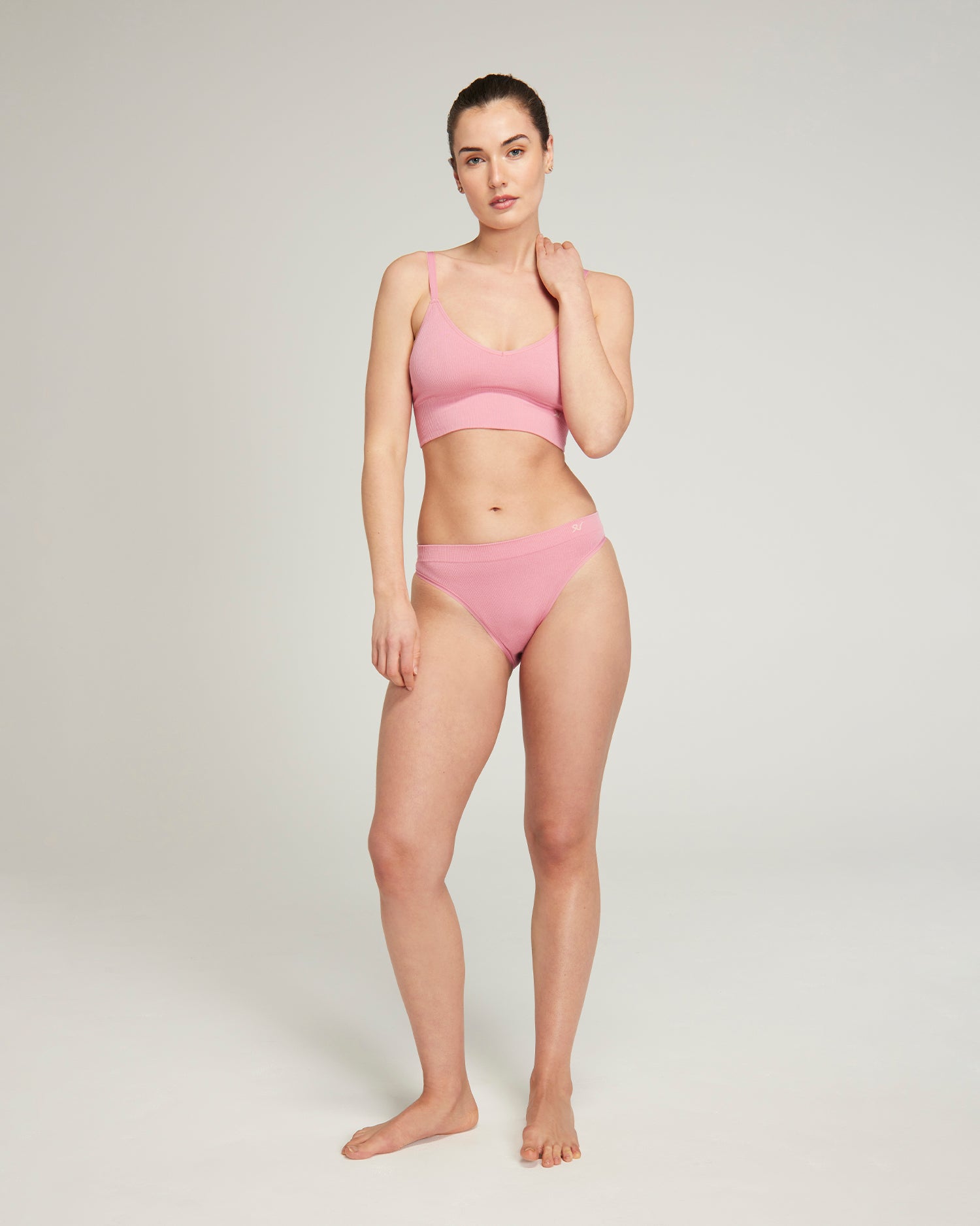 TENCEL™ High Leg Brief Rose Pink