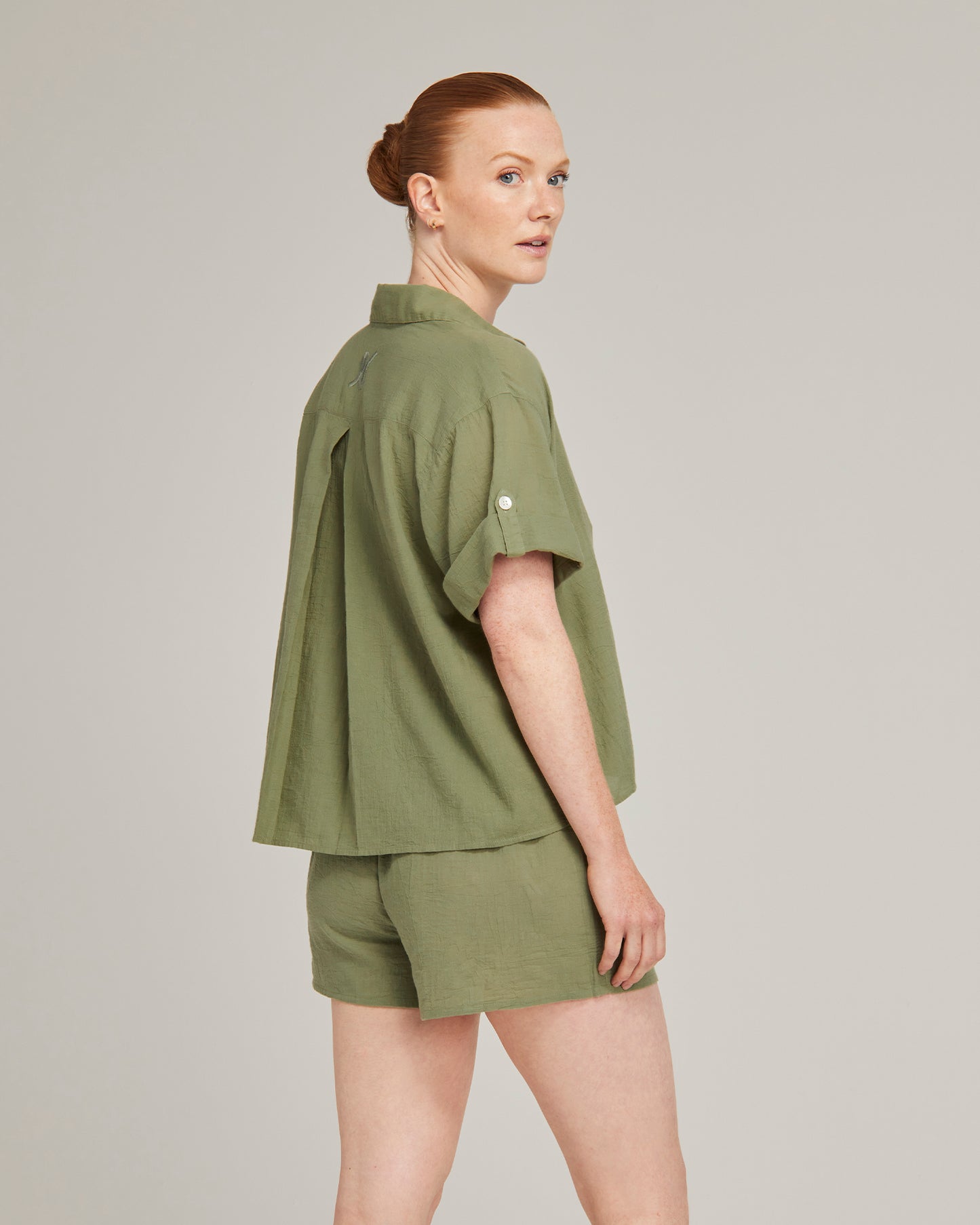 The Short Sleeve Shirt - Rosemary