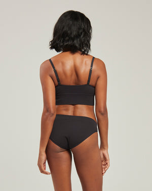 The Form Seamless Bralette - Black