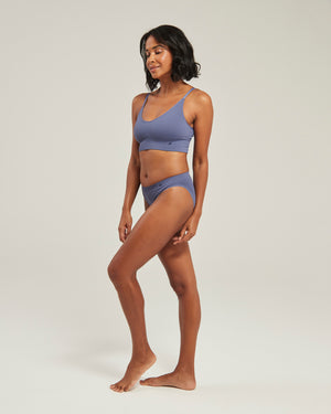The Form Seamless Brief - Blue Lavender