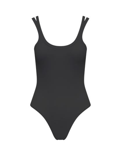 The Organic Cotton Classic Bodysuit - Black