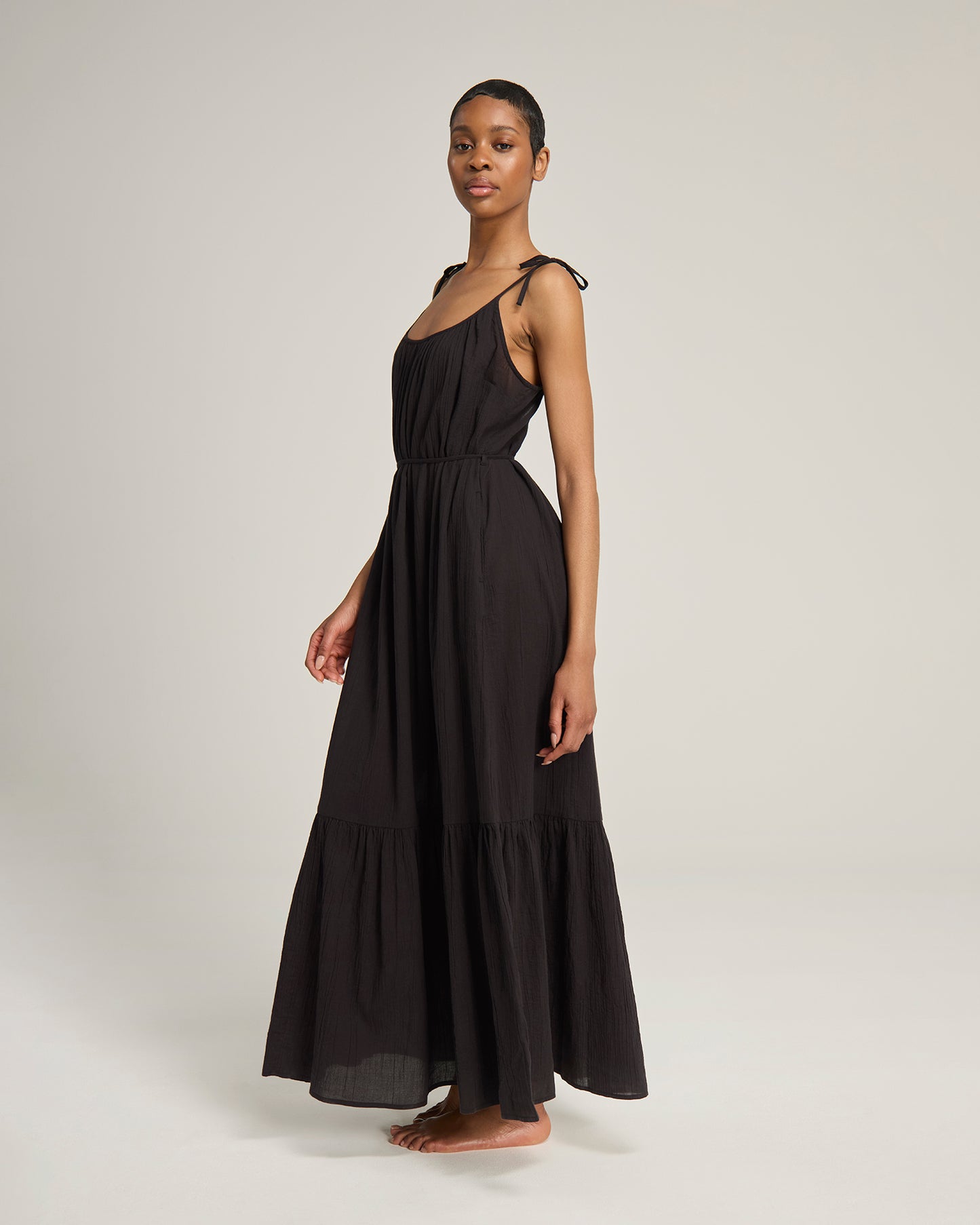 The Trapeze Dress - Black