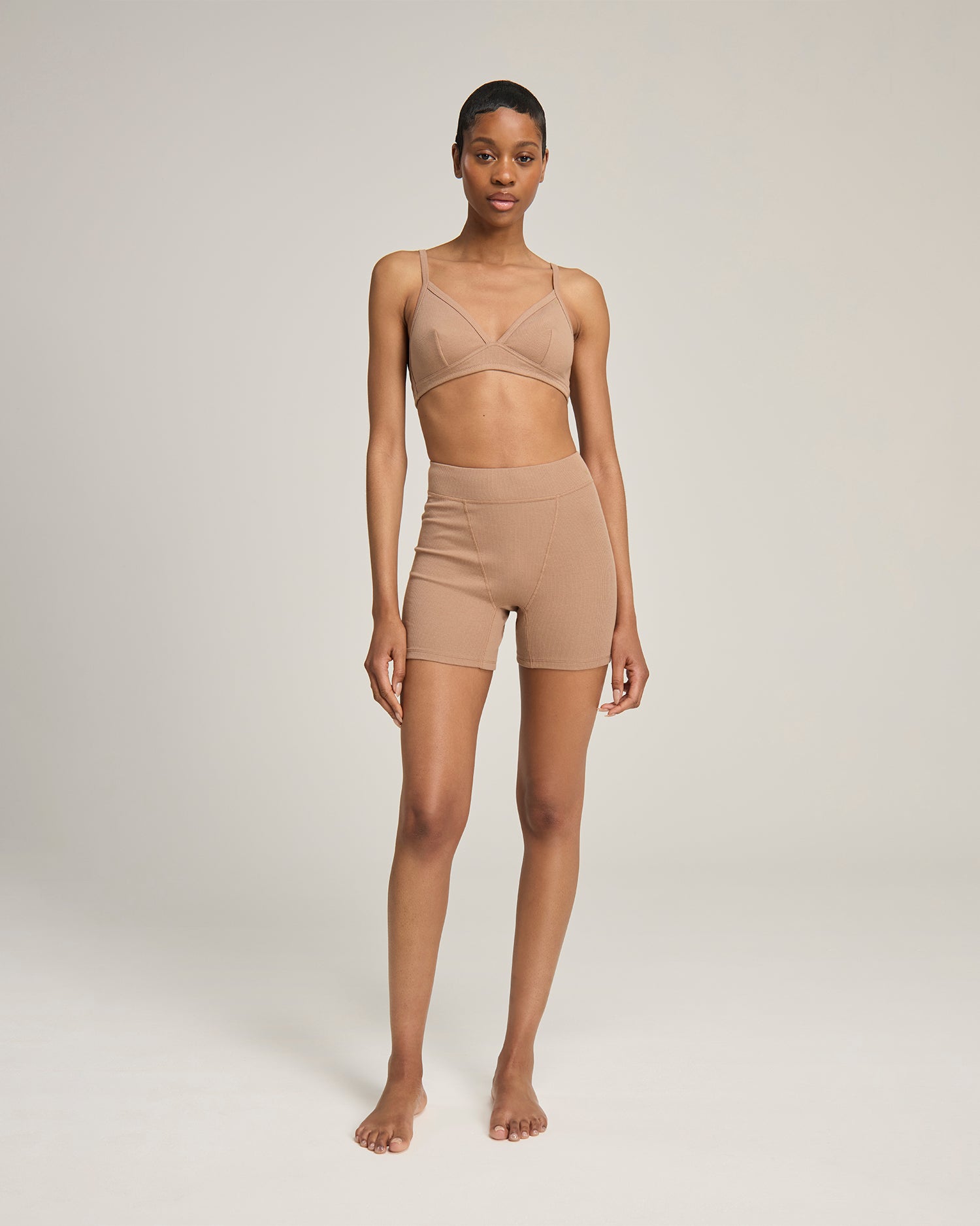 Organic Cotton Boyfriend Boxer Mocha