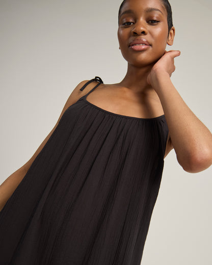 The Trapeze Dress - Black