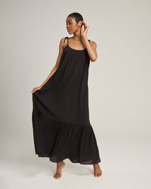 The Trapeze Dress - Black