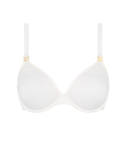 Honeycomb Semi-Demi Bra - Lily