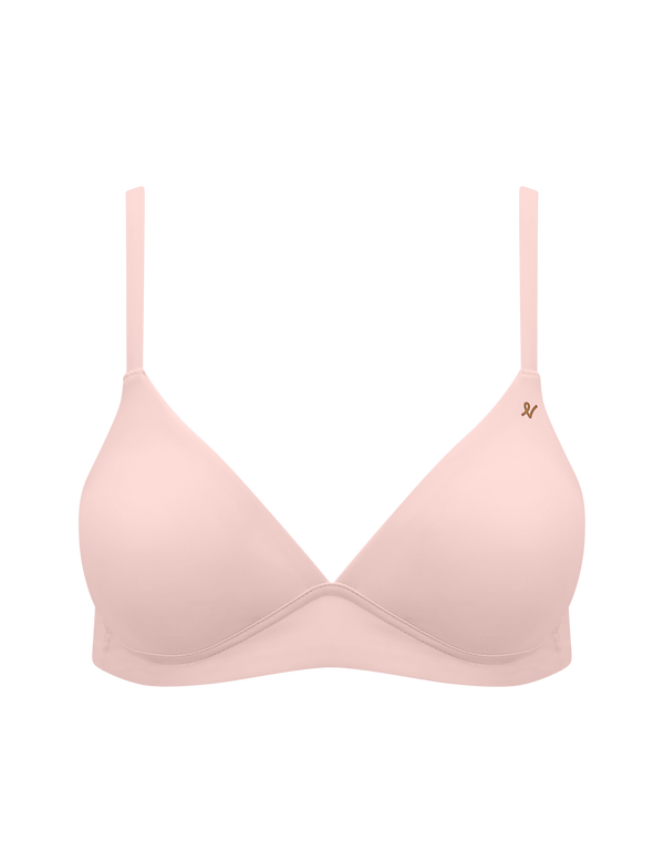 The Stretch Easy Does It Bralette Bundle 3 Pack - Pink/White/Sage