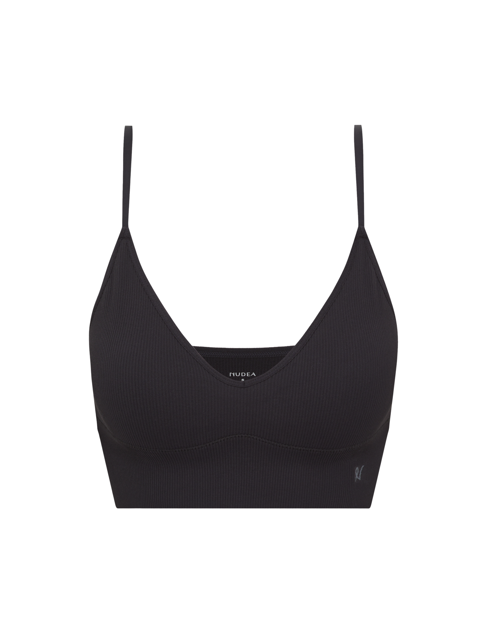 Seamless Non Wired Bralette | Black Bralette | Nudea Underwear