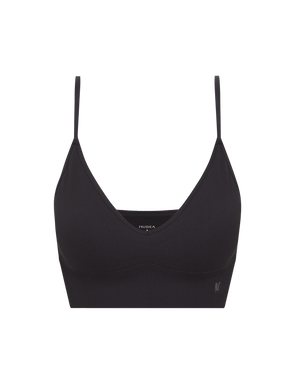 The Form Seamless Bralette - Black