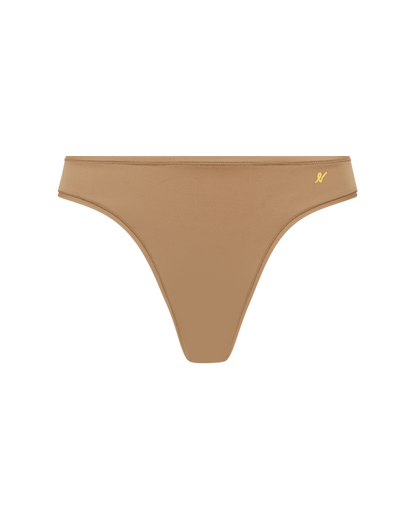 The Stretch Dipped Thong - Bare 03