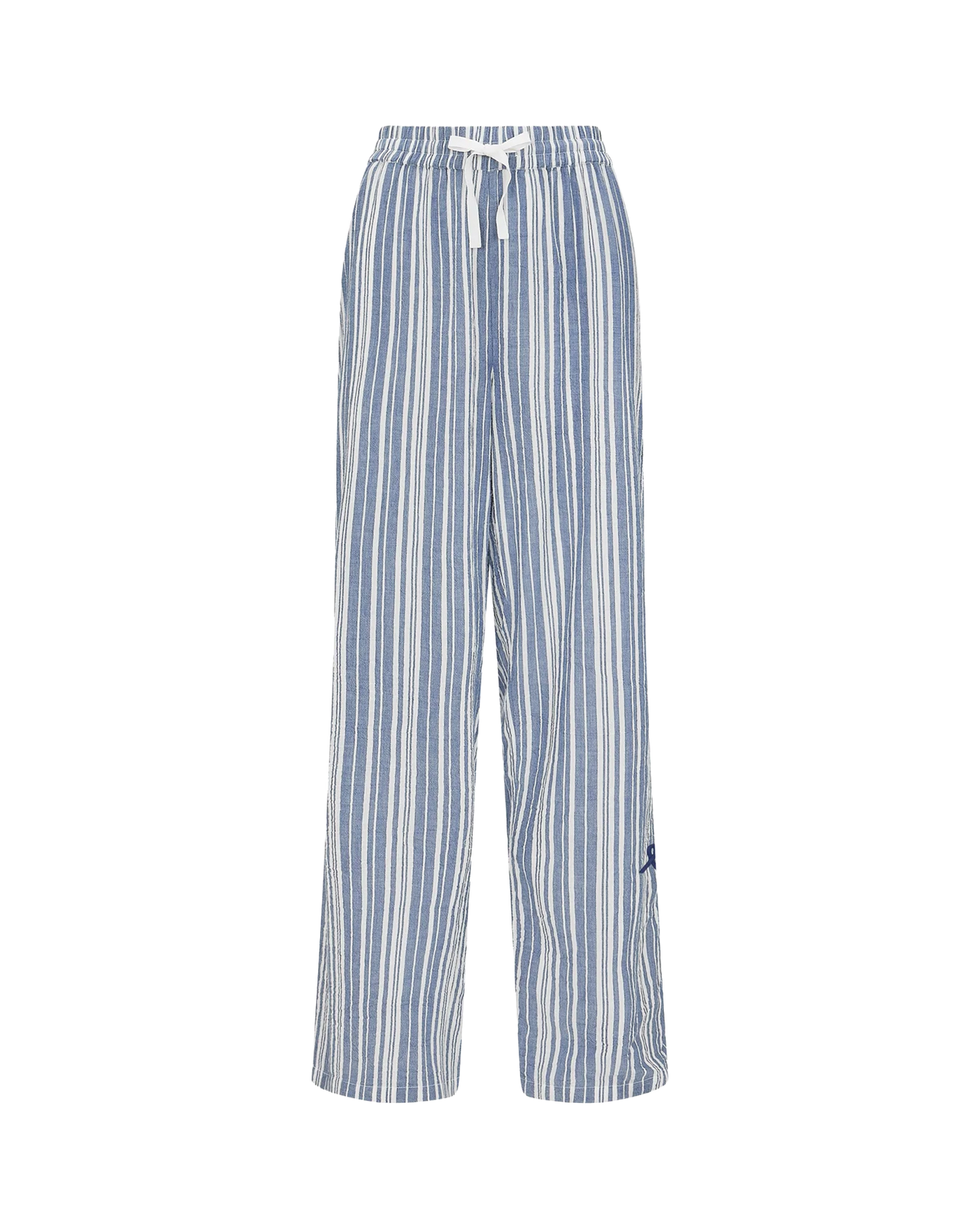 The Classic Trouser  - French Navy Stripe