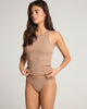 The Organic Cotton Classic Vest - Mocha