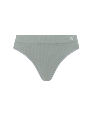 The TENCEL™ High Leg Brief - Storm Grey