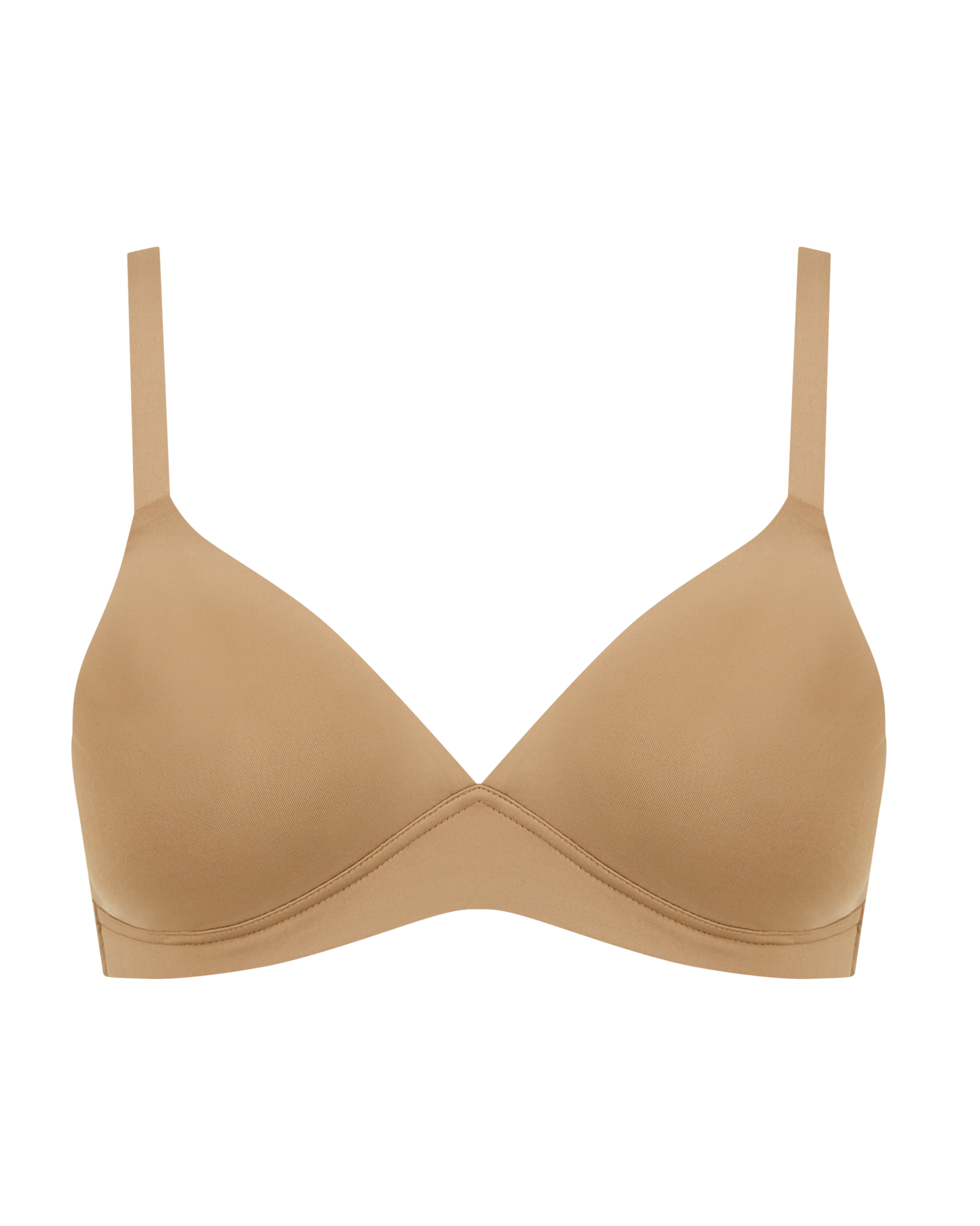 Non wired bralette nude 03, second skin bra