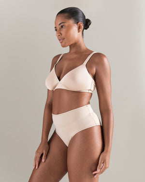 The Easy Does It Bralette Second Skin - Bare 01