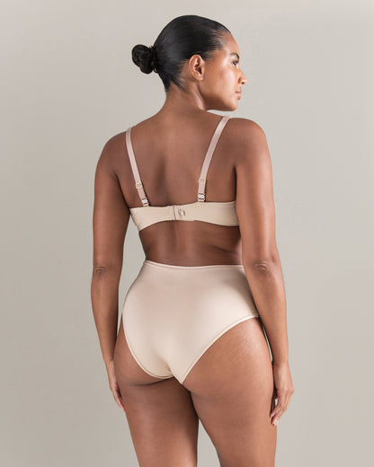 The Easy Does It Bralette Second Skin - Bare 01