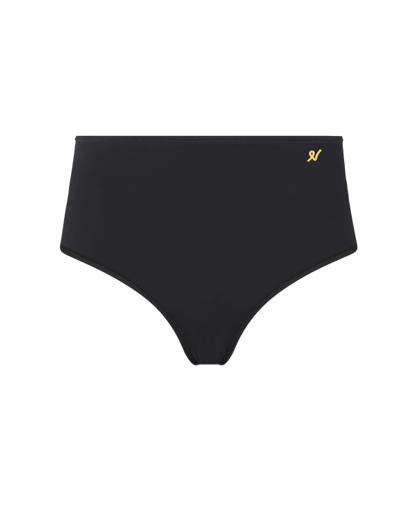 The High Waisted Brief - Black