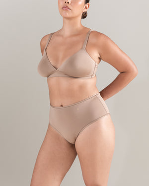 The High Waisted Brief - Bare 03