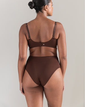 The High Waisted Brief - Bare 07