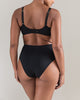 The High Waisted Brief - Black