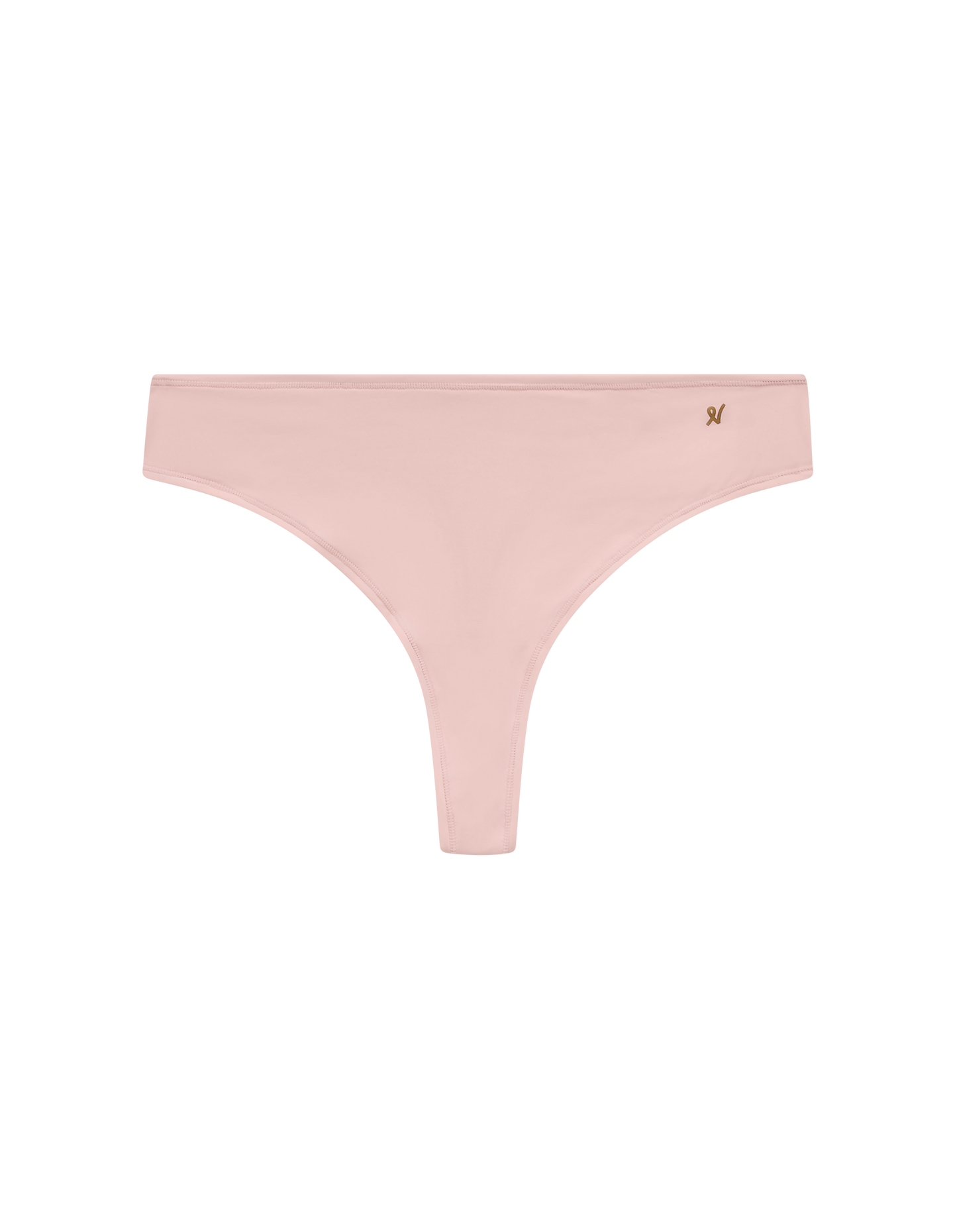 The Stretch Dipped Thong - Blush Pink