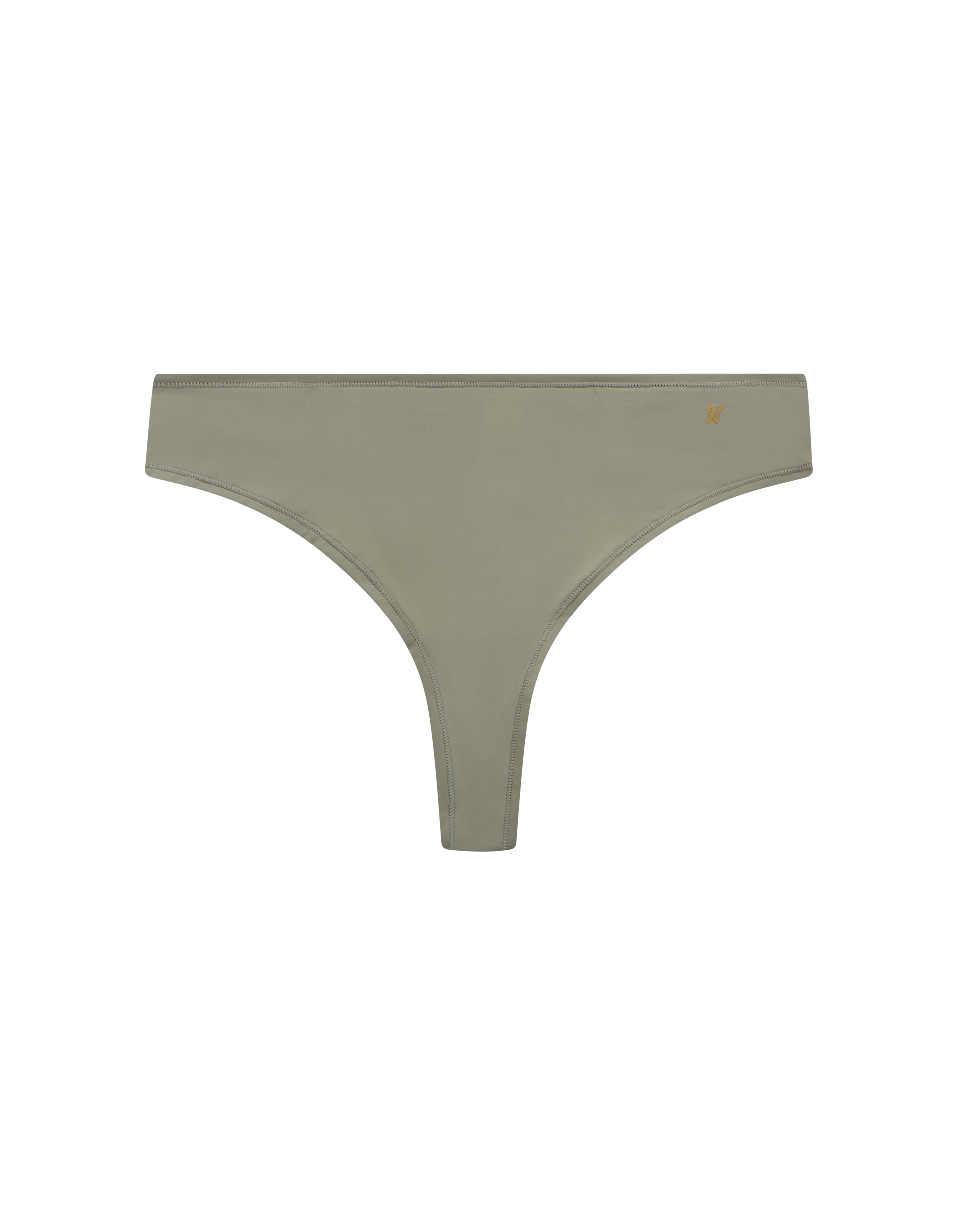Stretch Dipped Thong Sage Green