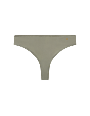 The Stretch Dipped Thong - Sage Green