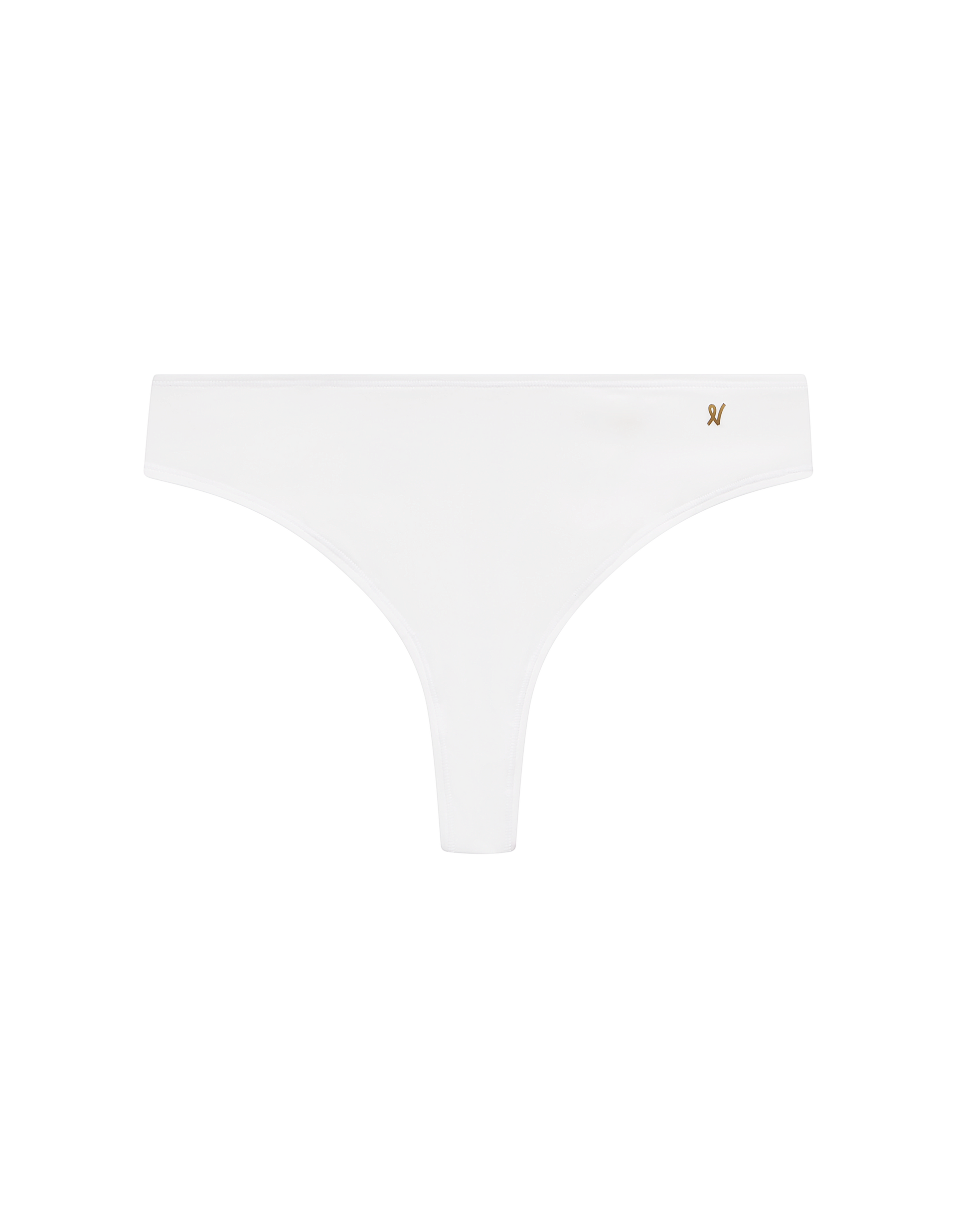 Stretch Dipped Thong Cotton