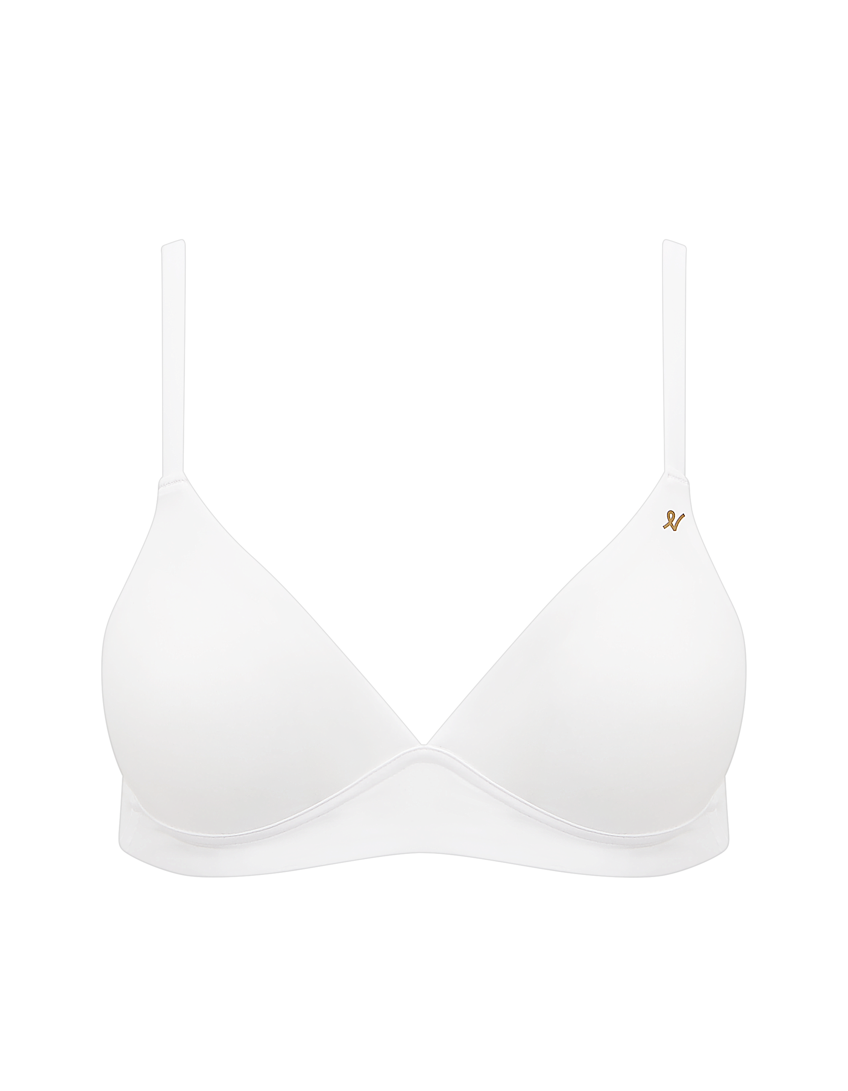 T-shirt Bra - White  Sustainable TENCEL™ Bralette – Stripe & Stare