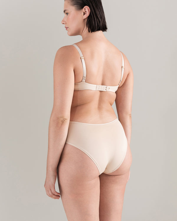 The Mid Rise Bikini Brief - Bare 01