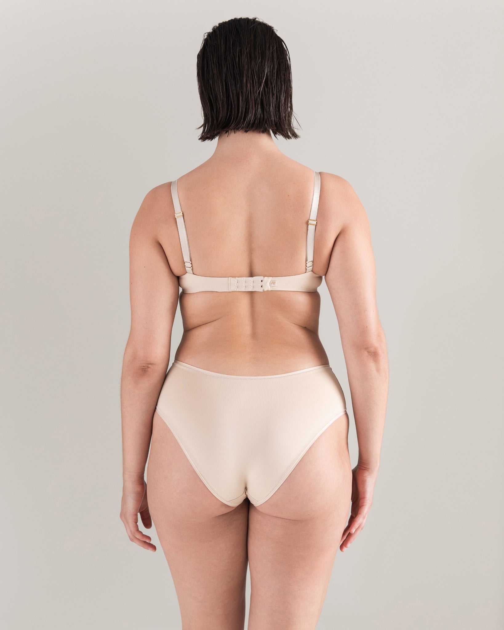 The Mid Rise Bikini Brief - Bare 01
