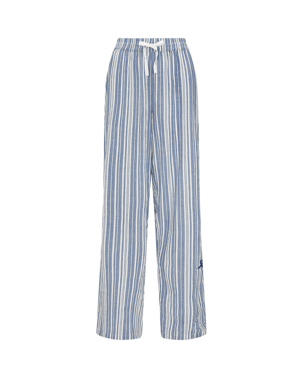The Classic Trouser  - French Navy Stripe