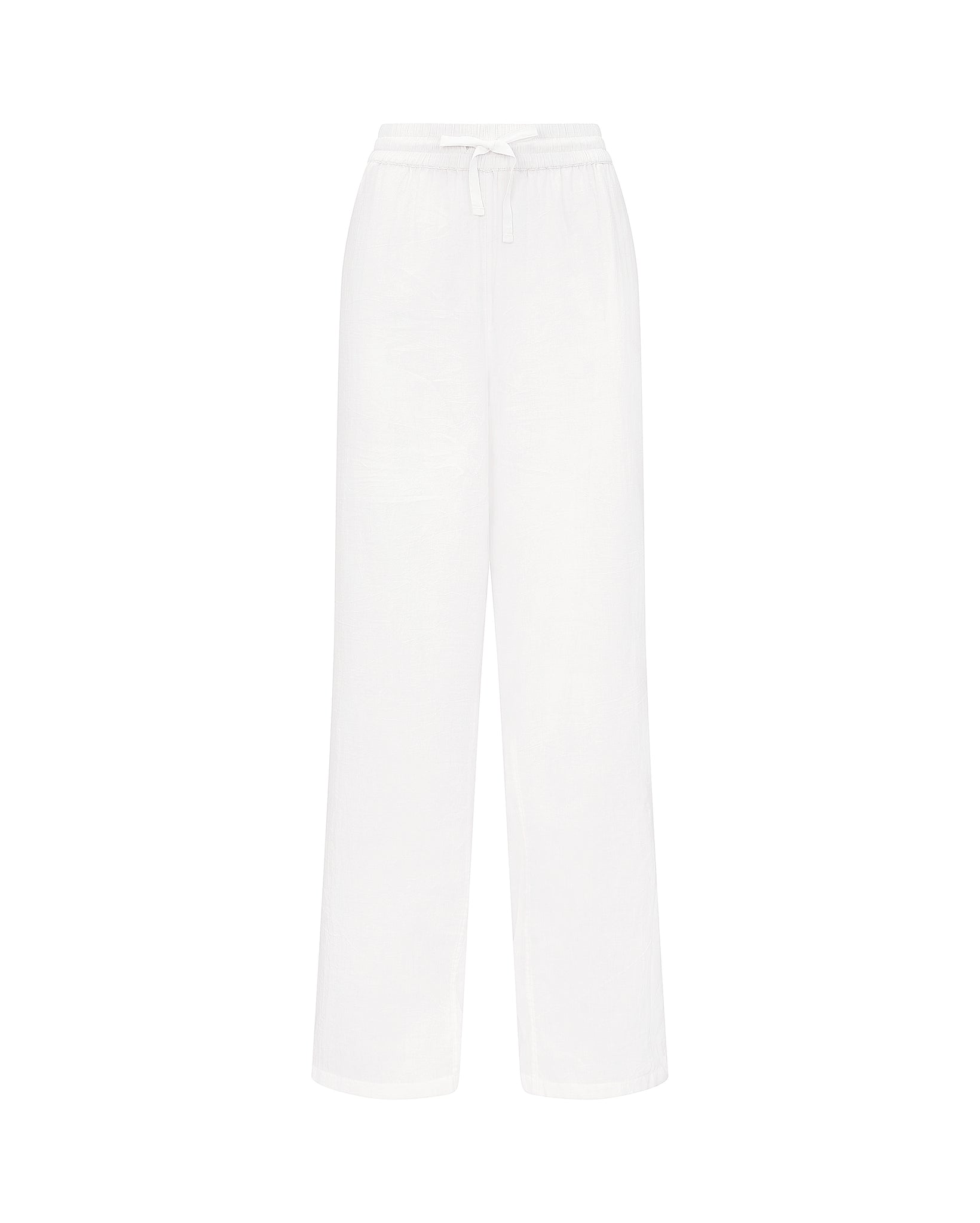 The Classic Trouser - Cotton White