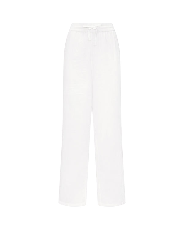 The Classic Trouser - Cotton White