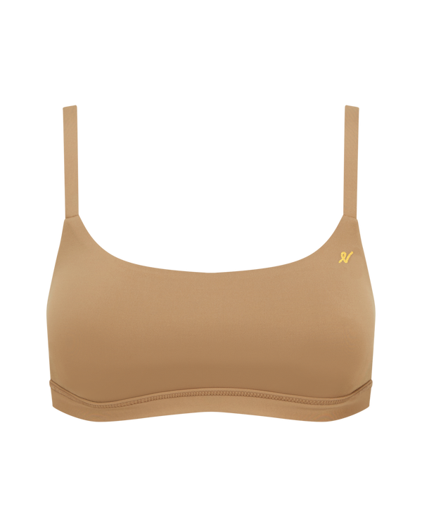 The Scoop Neck Bralette - Bare 03