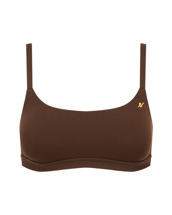 The Scoop Neck Bralette - Bare 07
